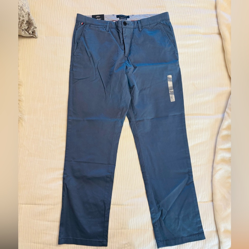 Tommy Hilfiger The Flex Men’s Chino Pants 32x30 Regular Fit Navy NWT